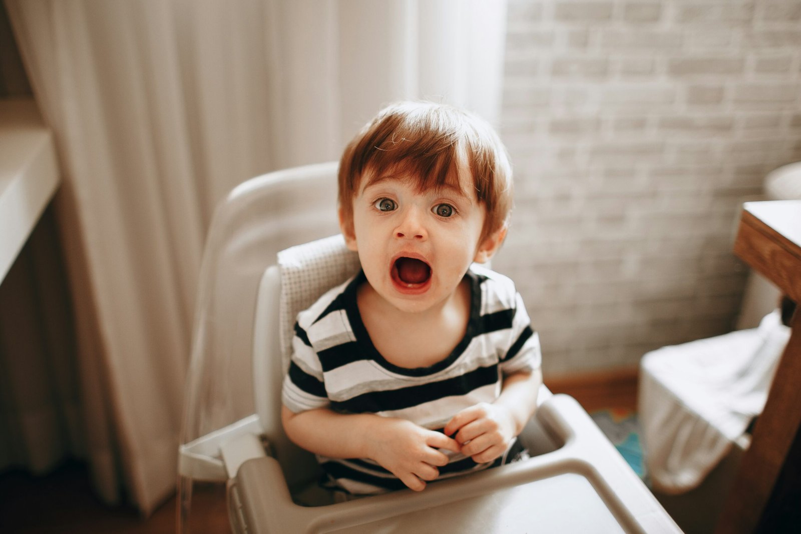 Child dining with family, emphasizing the high chair’s role in mealtime bonding.